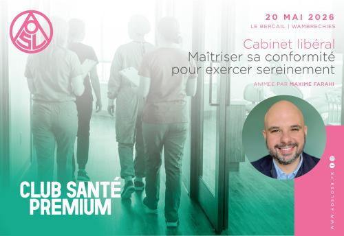 Cabinet libéral :  Maîtriser sa conformité pour exercer sereinement